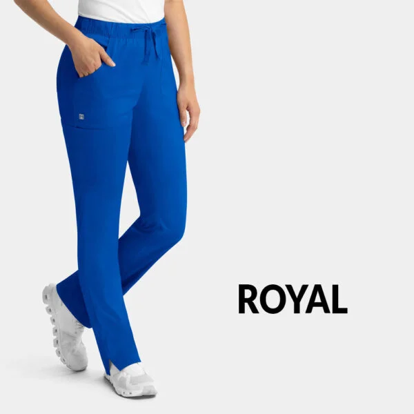 Matrix Women's Full Elastic Waist Scrub Cargo Pants - Image 4