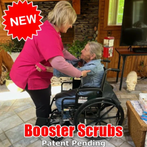 Booster Scrub Tops | HomeHealthcareScrubs.com