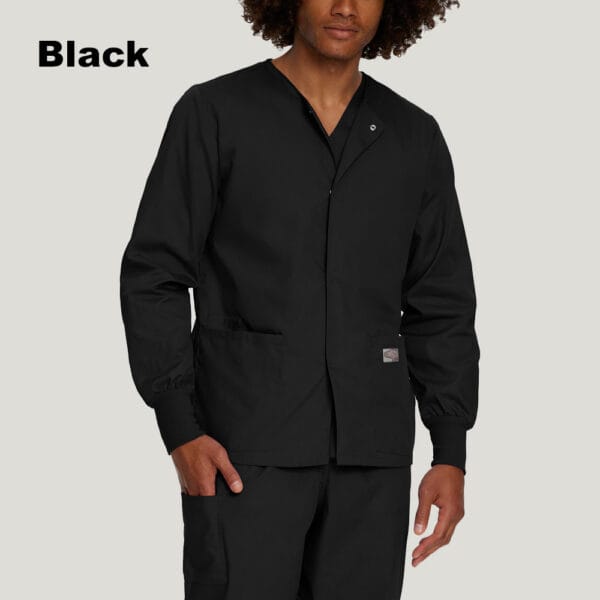 Unisex - Landau Scrub Zone 3 Pocket Warm Up Scrub Jacket - Image 5