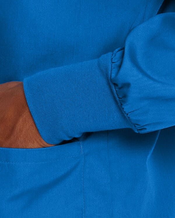 Unisex - Landau Scrub Zone 3 Pocket Warm Up Scrub Jacket - Image 9